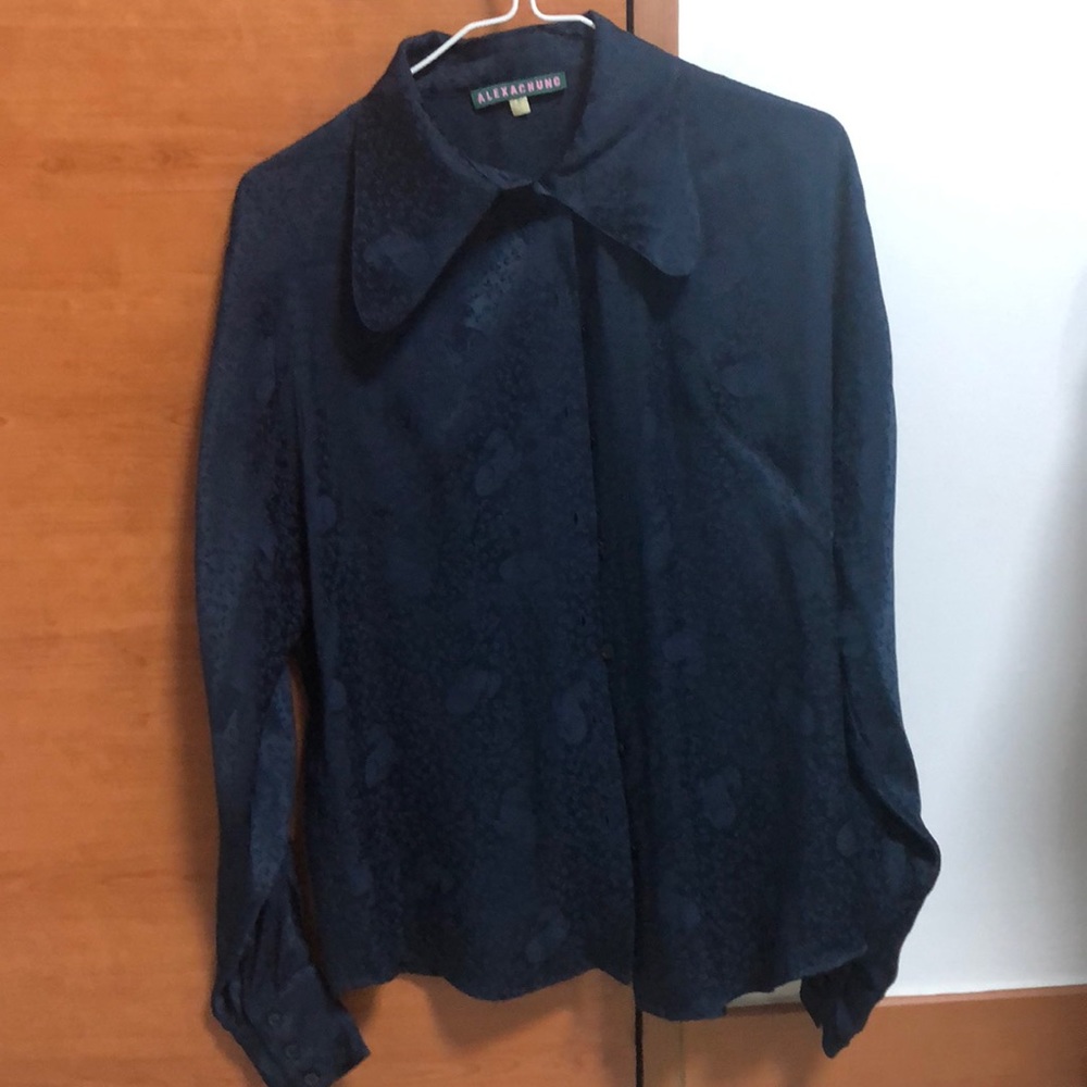 COPY - Alexa Chung Satin Blouse